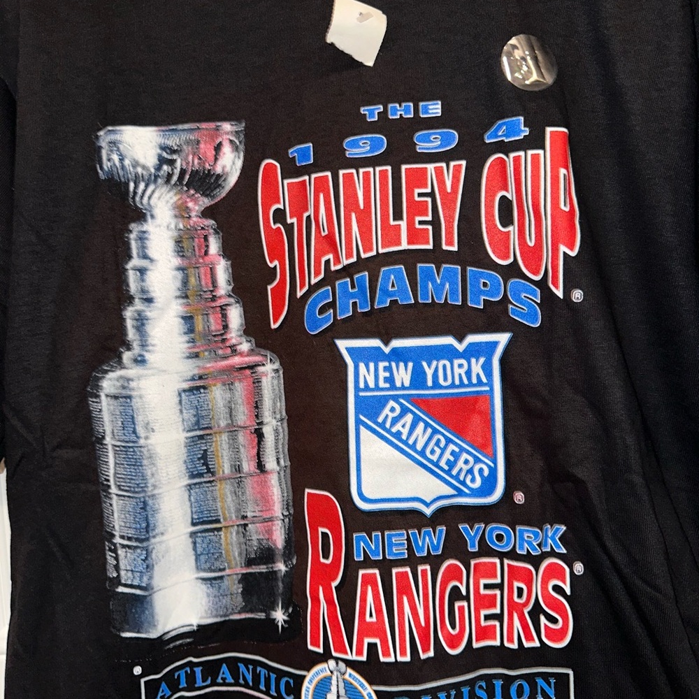 STARTER Black Stanley Cup 1994 Tee